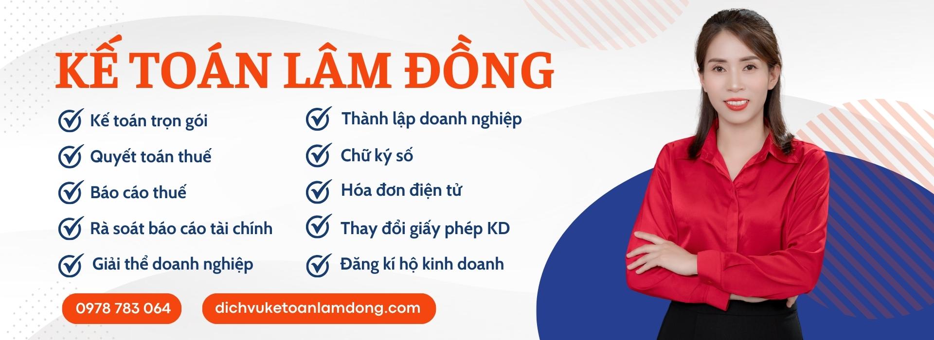 dịch vụ kế toán Lâm Đồng