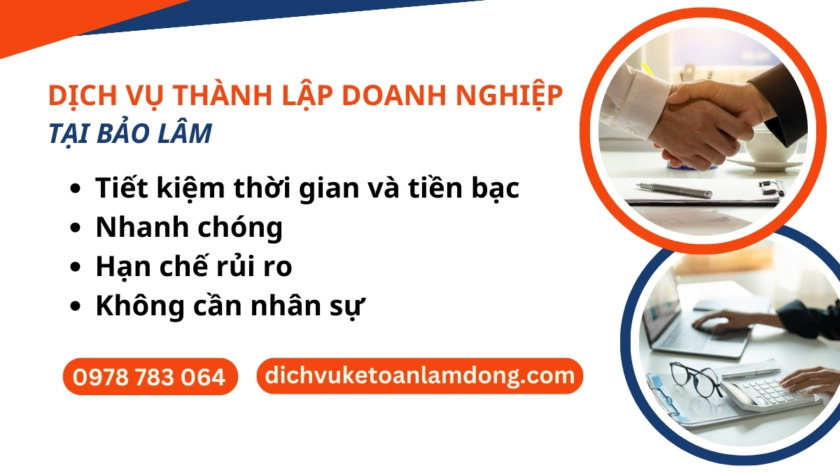 thành lập doanh nghiệp tại Bảo Lâm