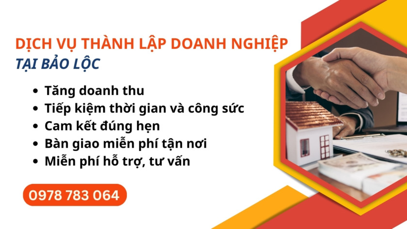 thành lập doanh nghiệp Bảo Lộc